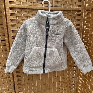 Columbia Cream Fleece Toddler 3T Jacket